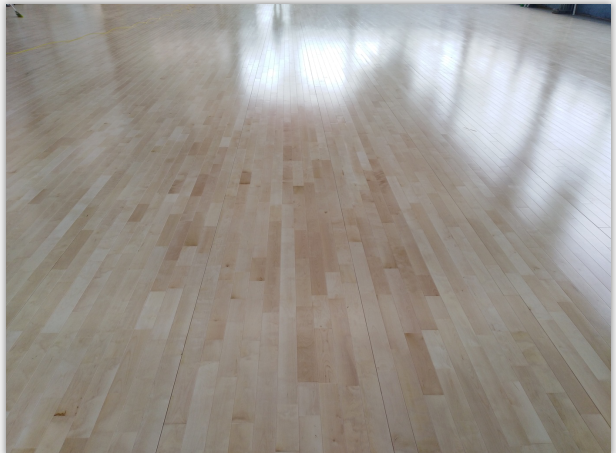 陜西學(xué)校體育館木地板工程案例