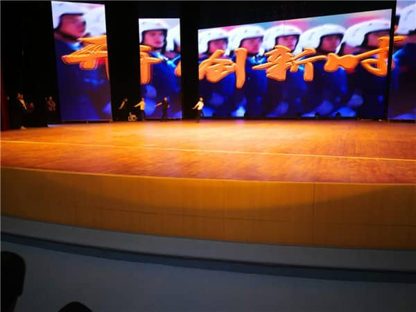 吉林白城通榆縣文化館舞臺案例